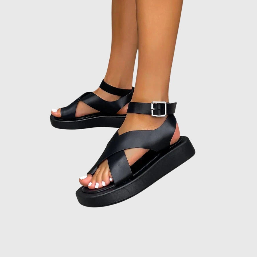 Women's Gladiator Orthopedic Sandals with Adjustable Straps