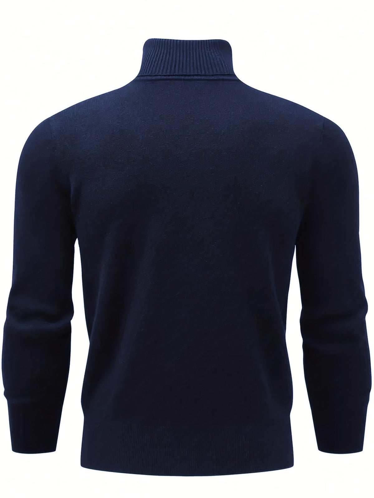 Men's High Neck Tailored Turtleneck Sweater