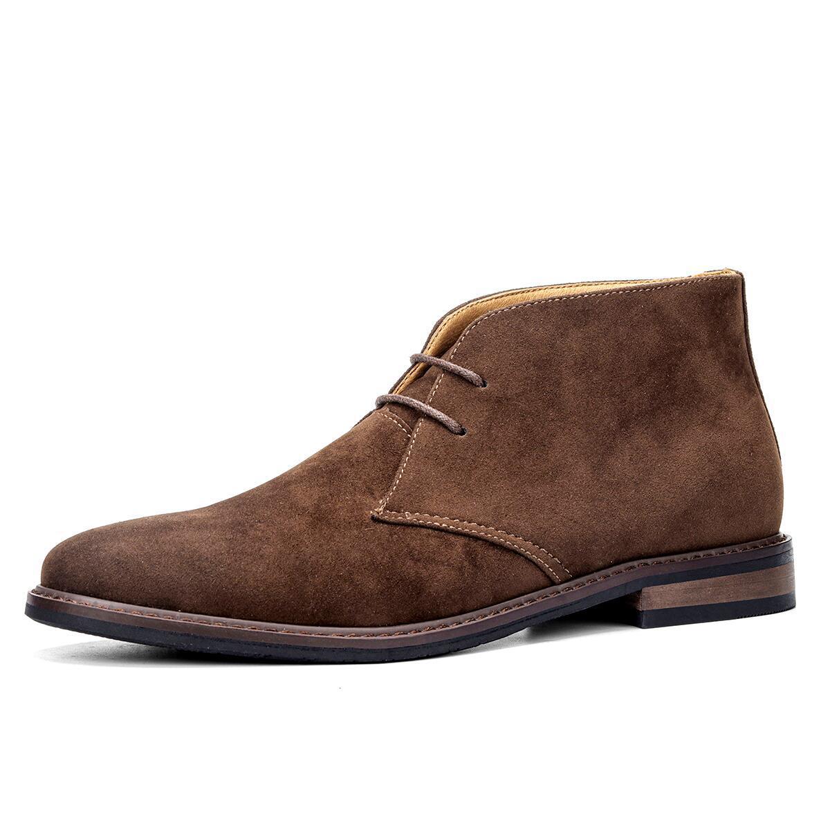Men's Classic Vintage-Inspired Leather Boots