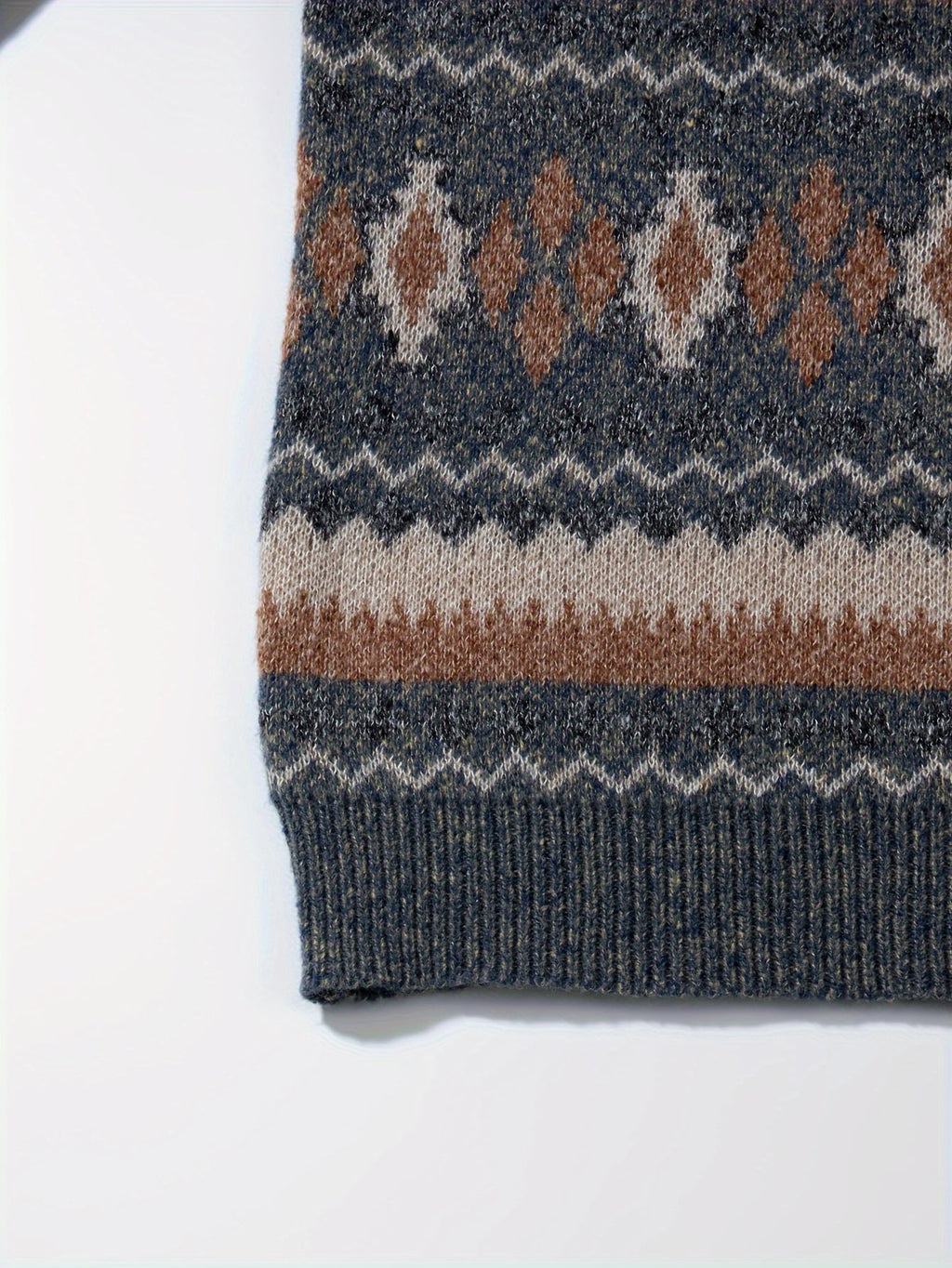 Women's Heritage Patterned Knit Crew Sweater