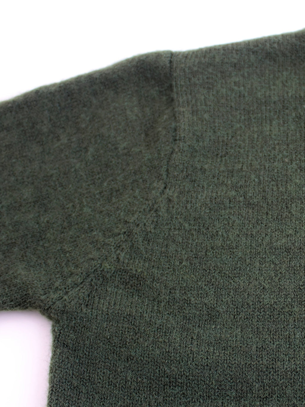 Women's Ribbed Round Neck Sweater with Striped Cuffs