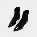 Pointed Toe Ankle Boots