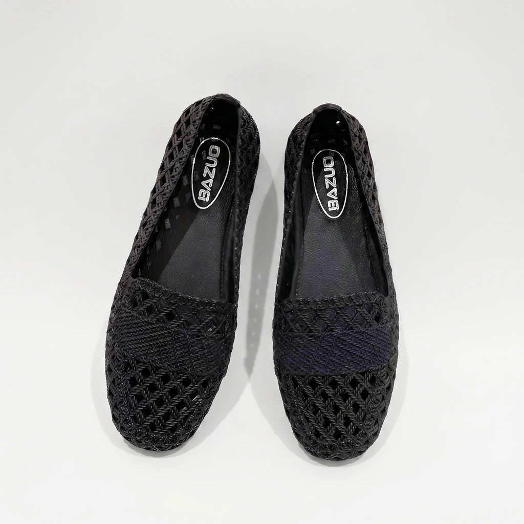 Woven Cutout Flats