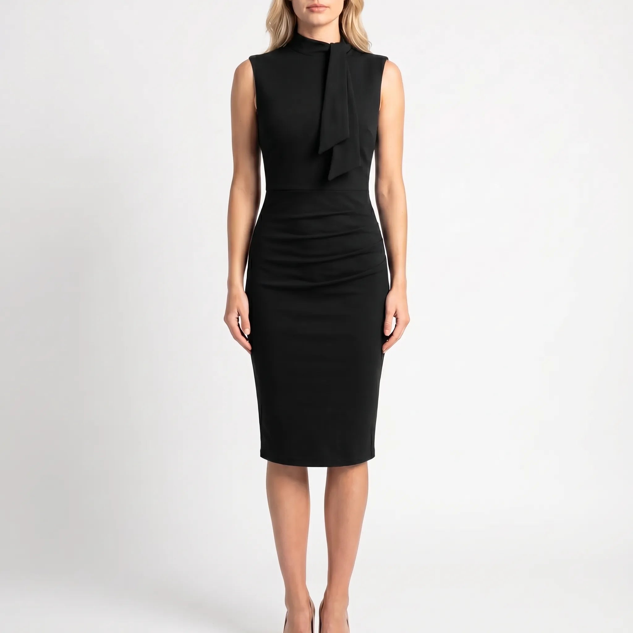 Sleeveless Bodycon Midi Dress