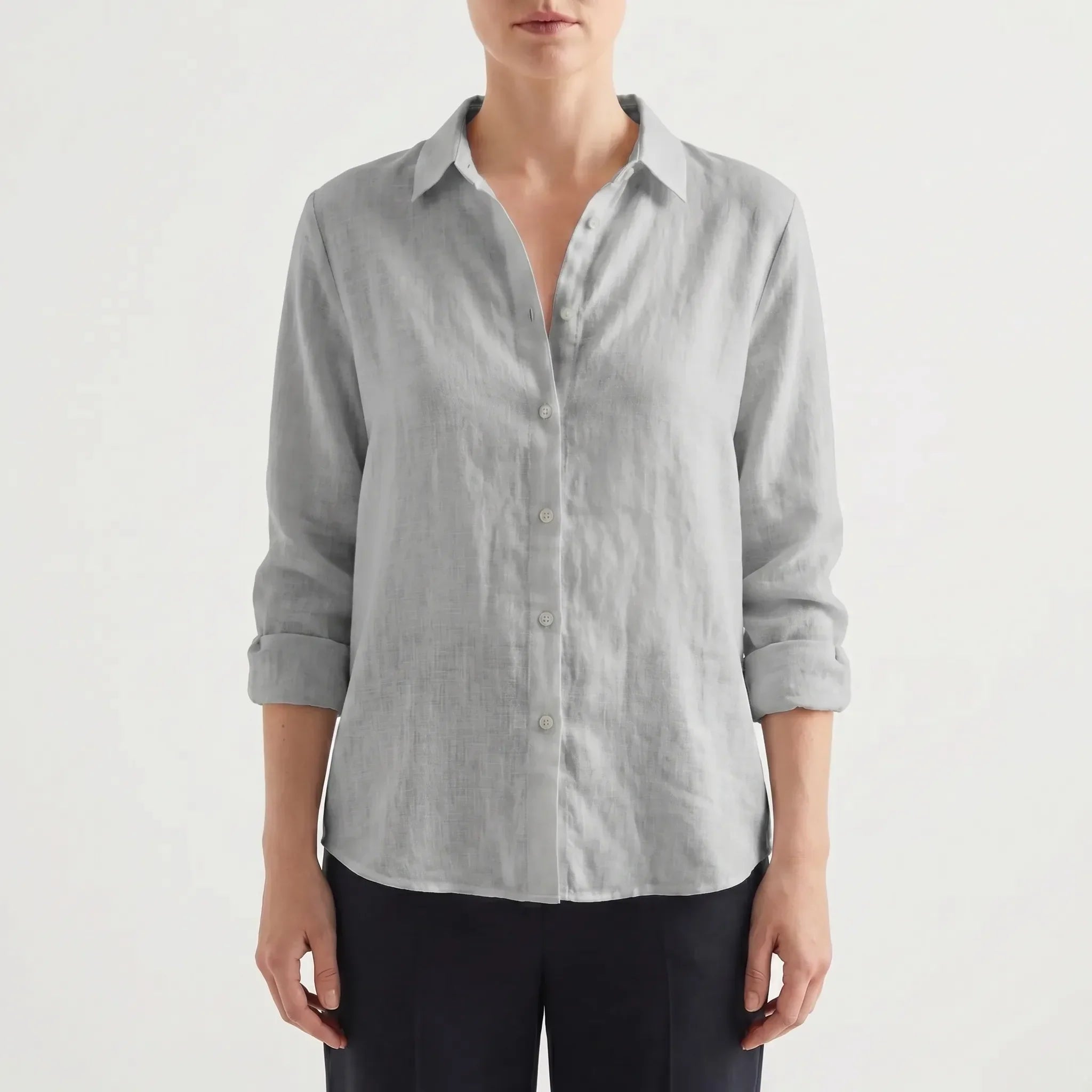 Summer Button Down Blouse