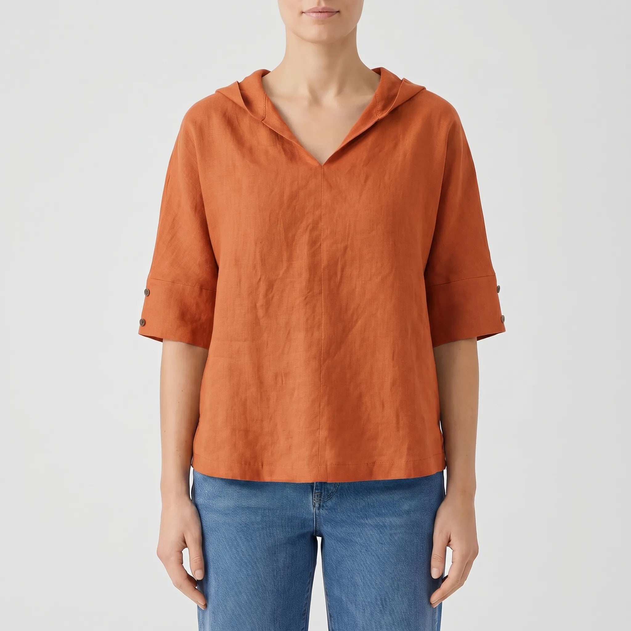 V Neck Casual Top