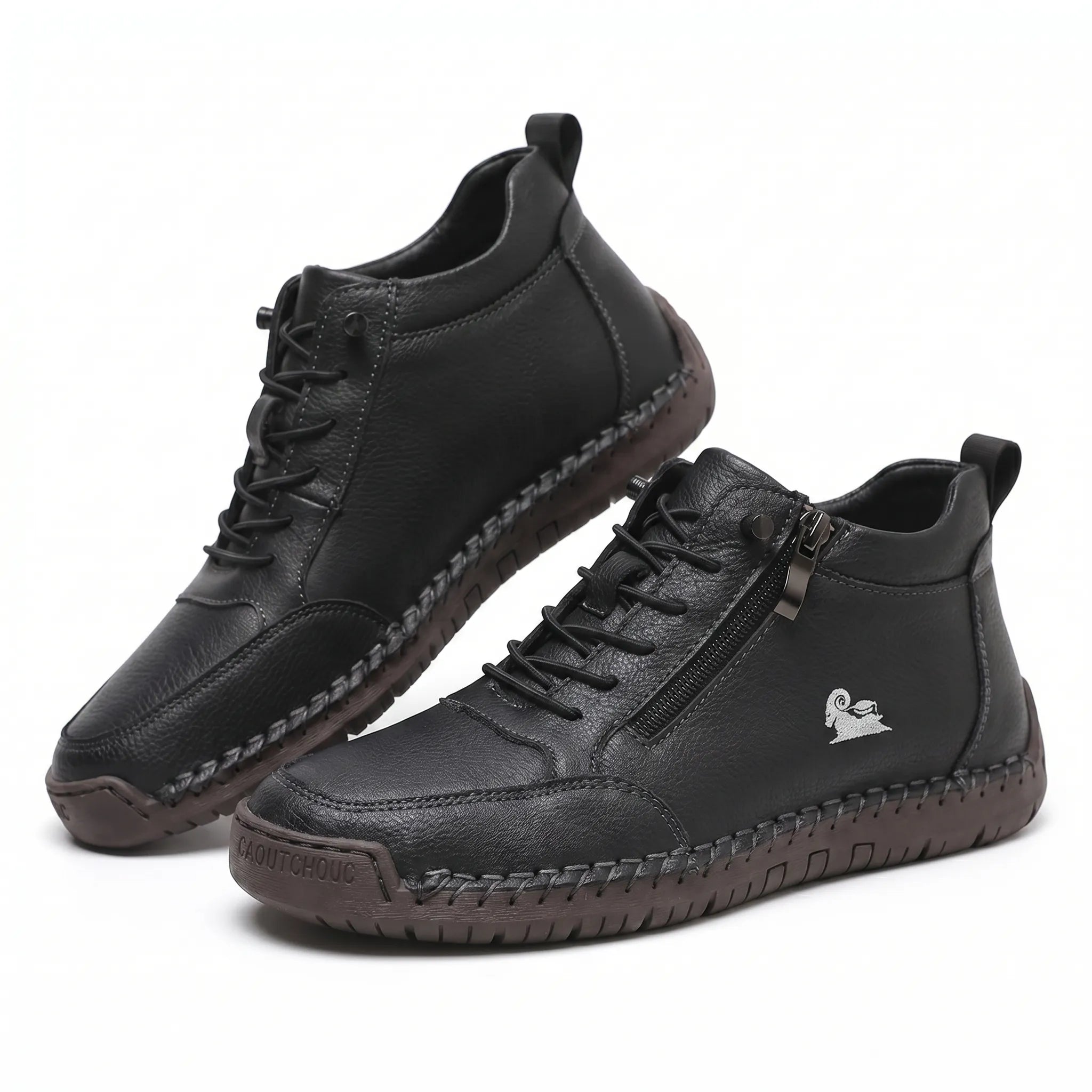 Zip Up Walking Sneakers
