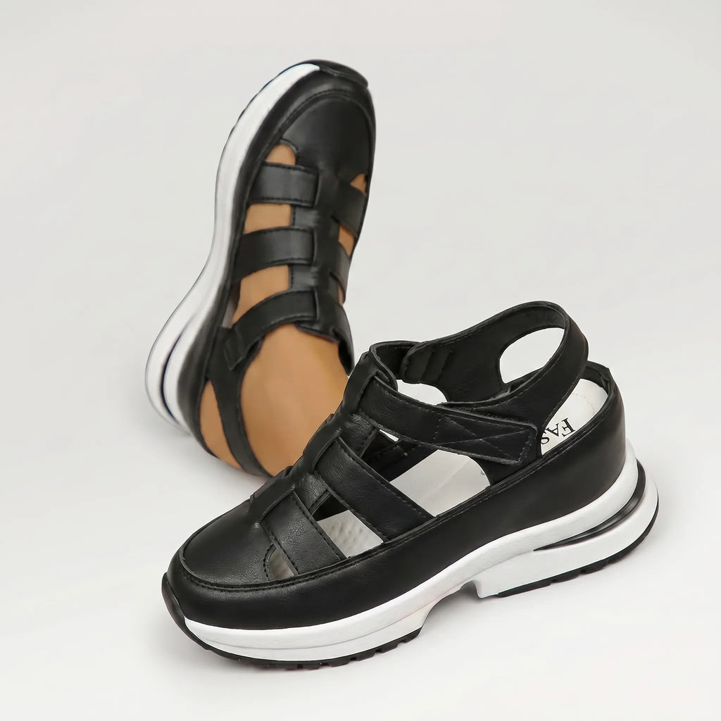 Cutout Platform Sneaker Sandals
