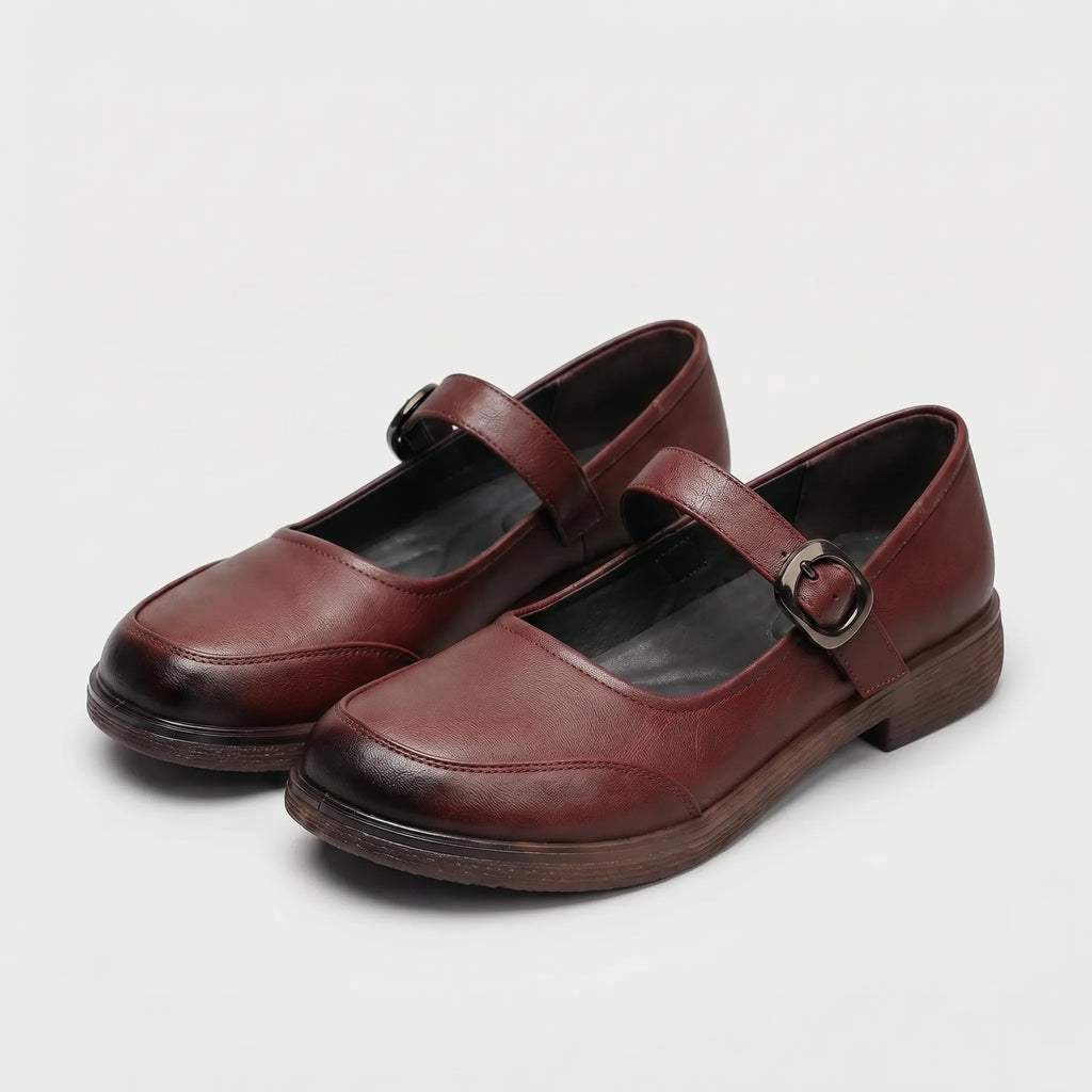 Round Toe Mary Jane Shoes