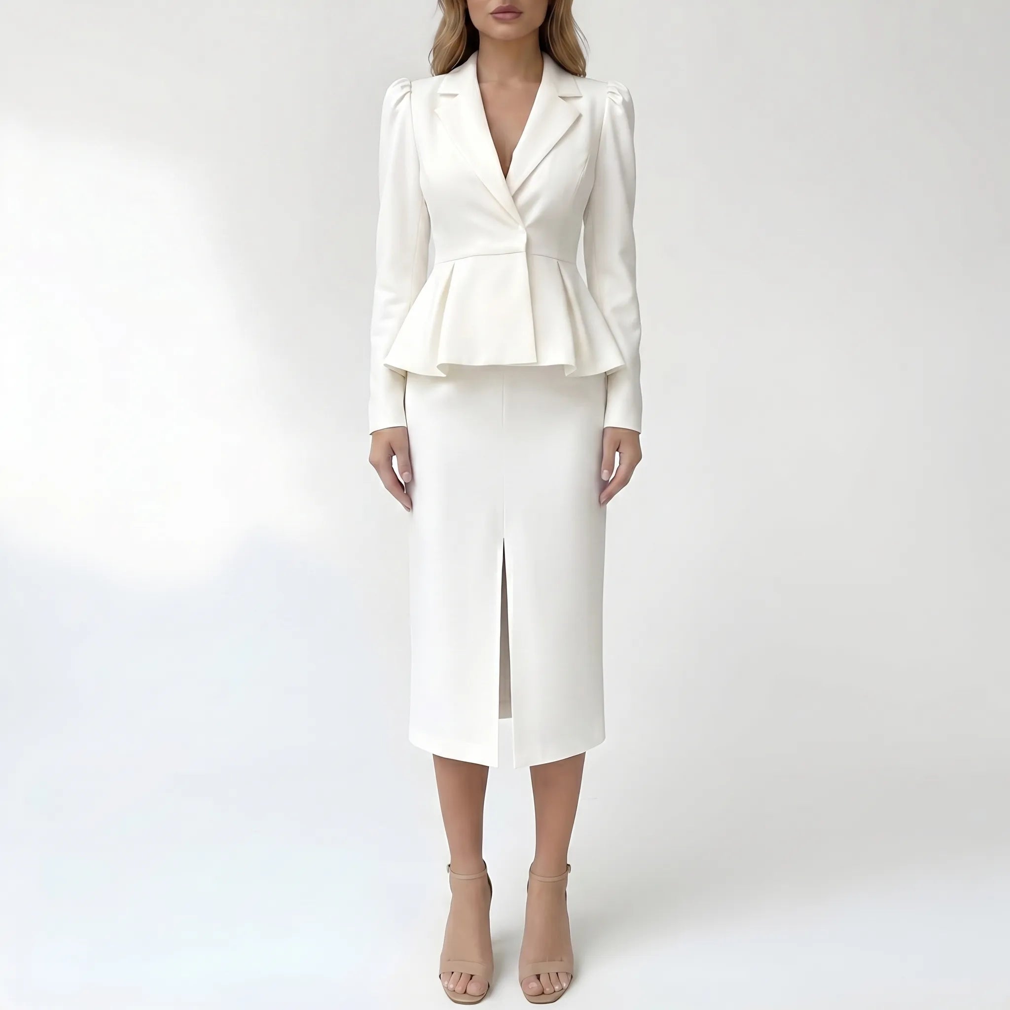 Women's Blazer and Skirt Set