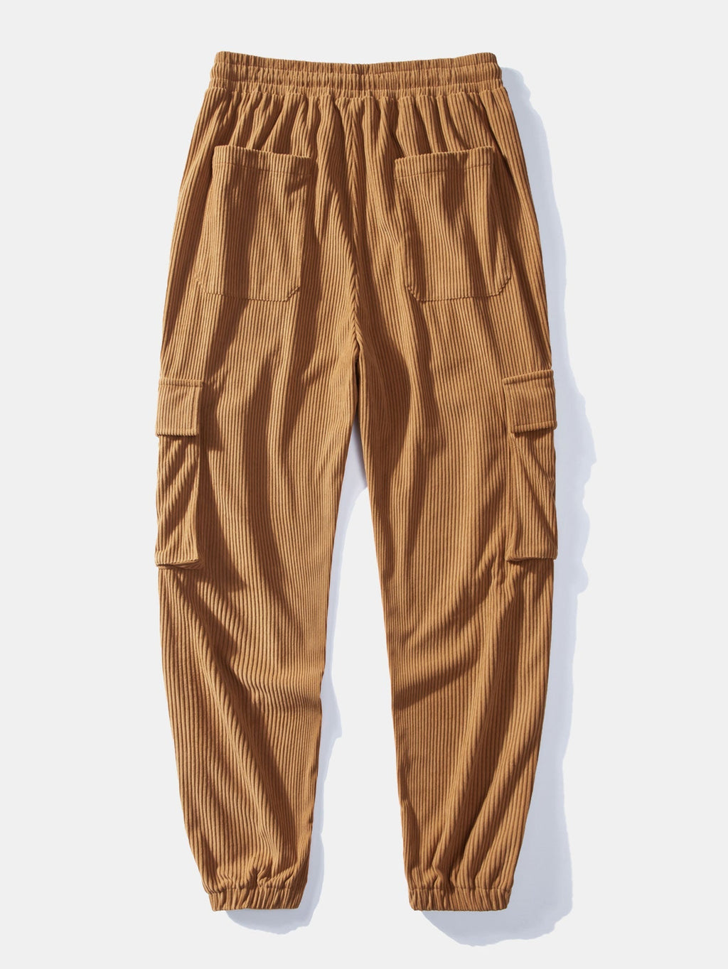 Men's Corduroy Shirt and Cargo Jogger Two-Piece Set