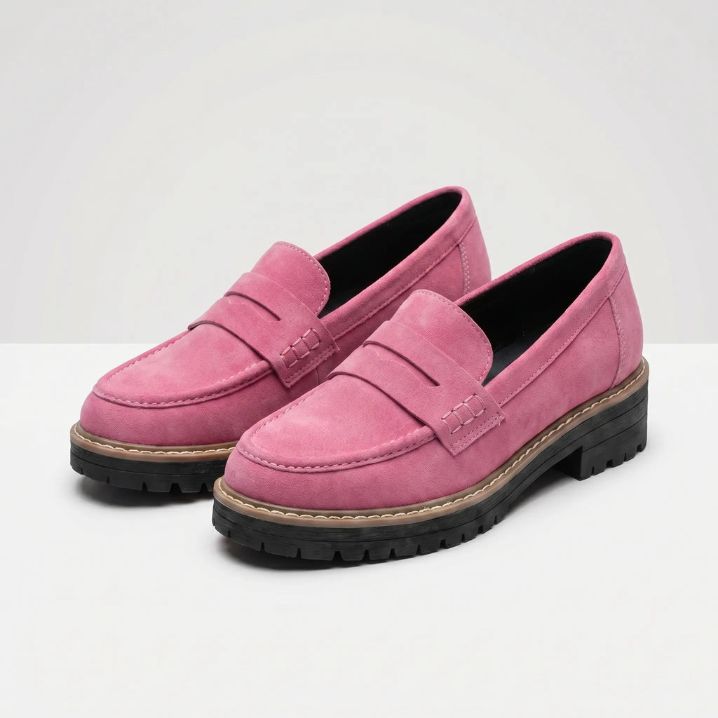 Chunky Sole Penny Loafers