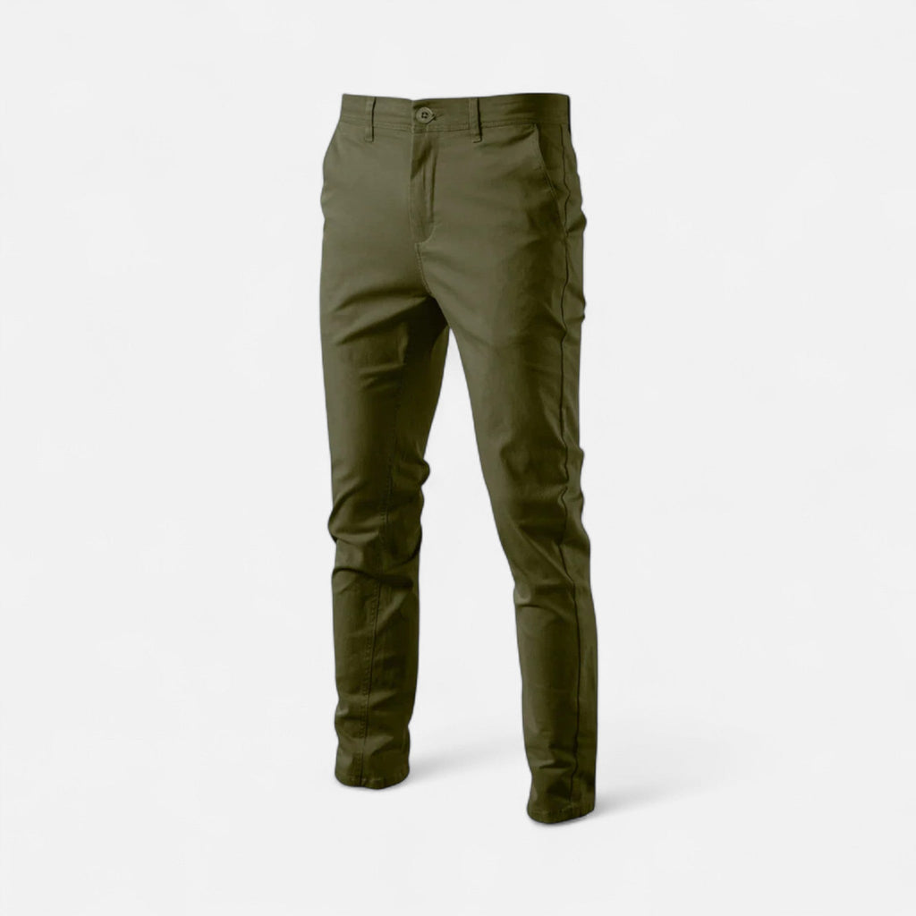 Men's Smart Casual Cotton Blend Chinos