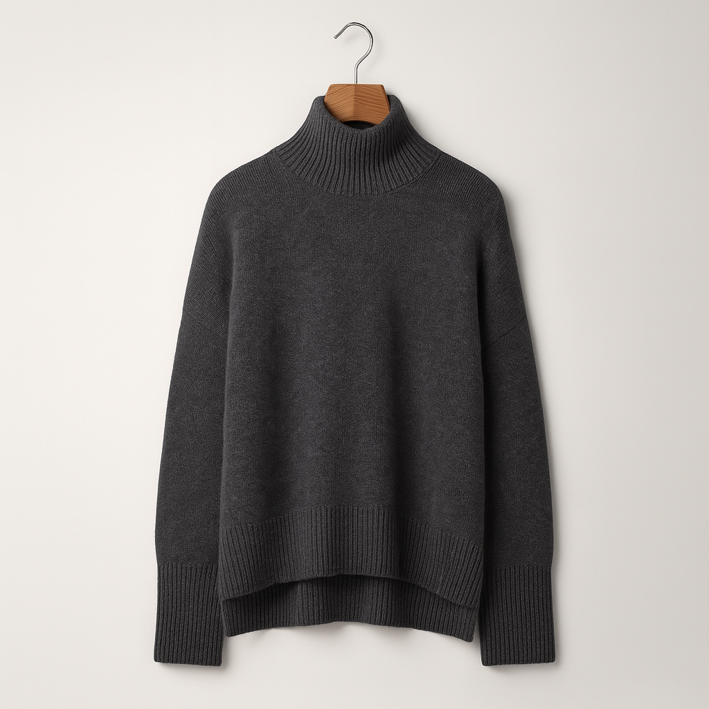 Women's Cashmere-Blend Roll-Neck Sweater