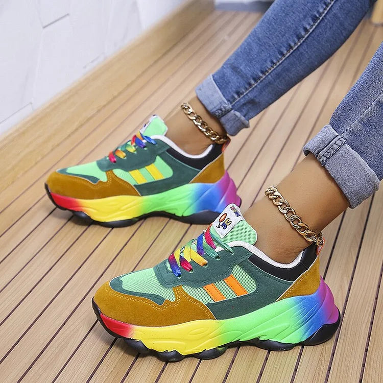 Women's Printed Orthopedic Sneakers