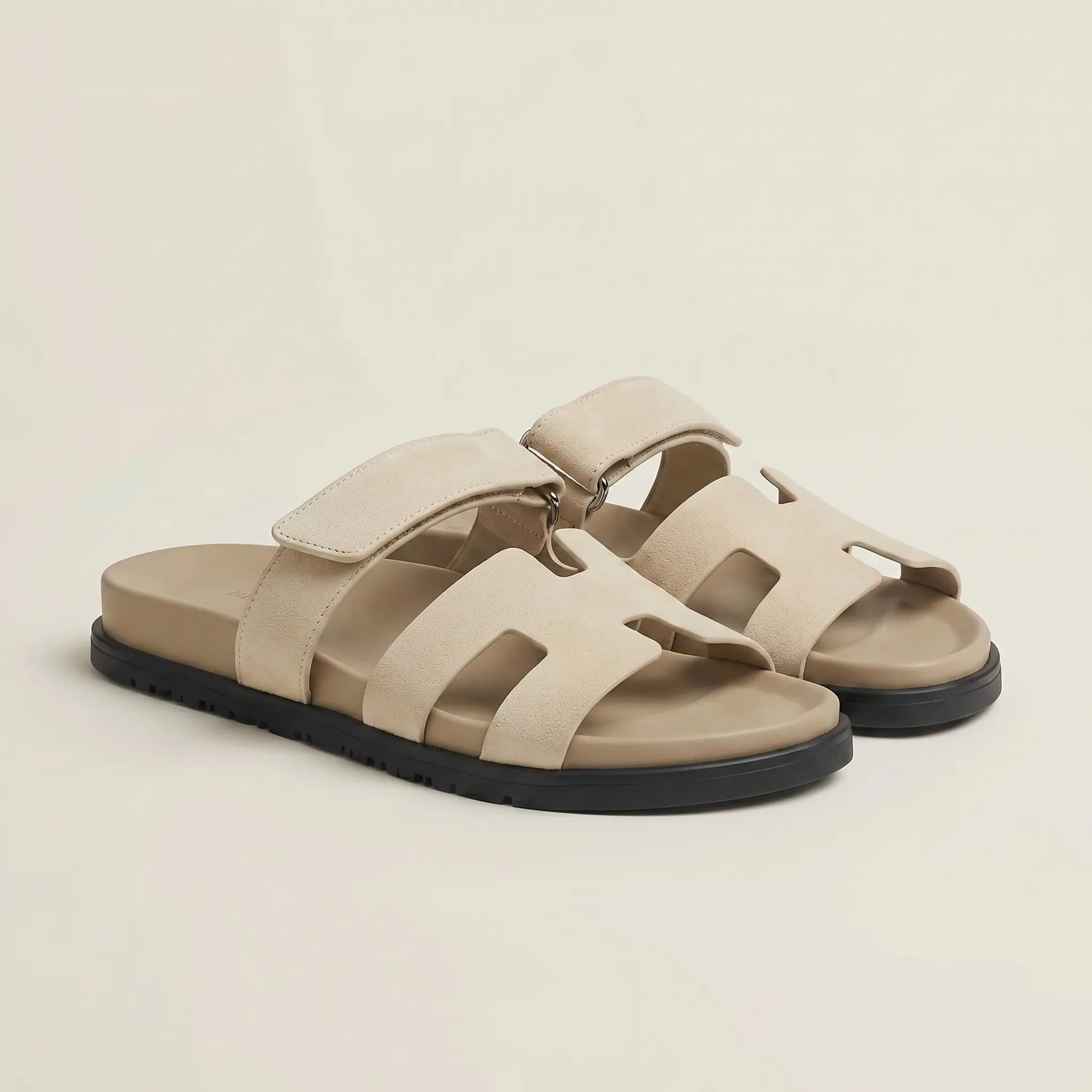 Adjustable Strap Slide Sandals