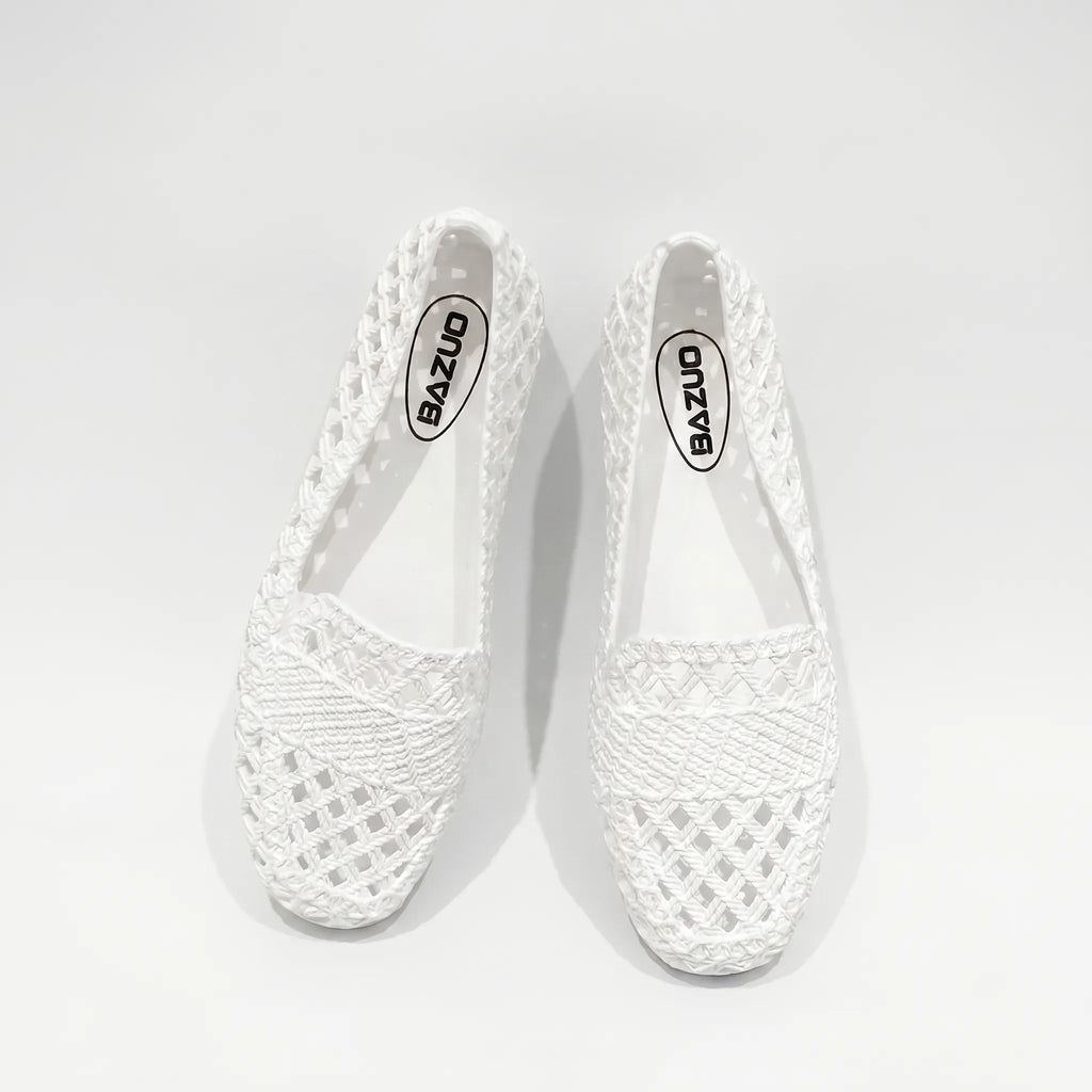 Woven Cutout Flats