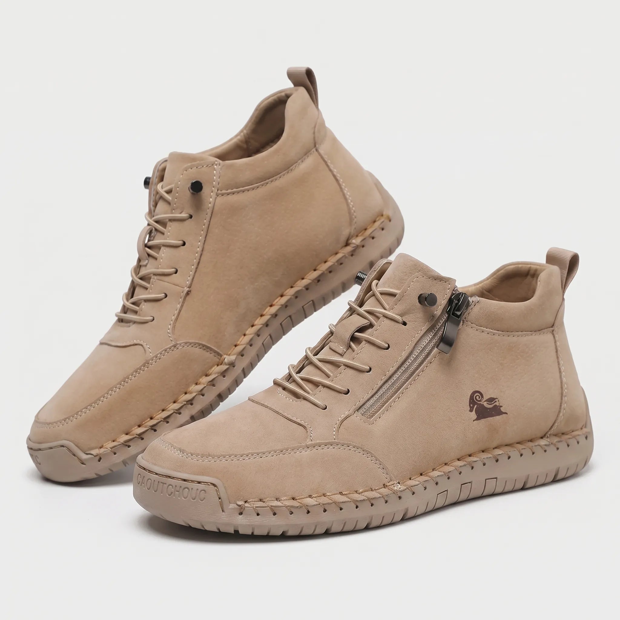 Zip Up Walking Sneakers