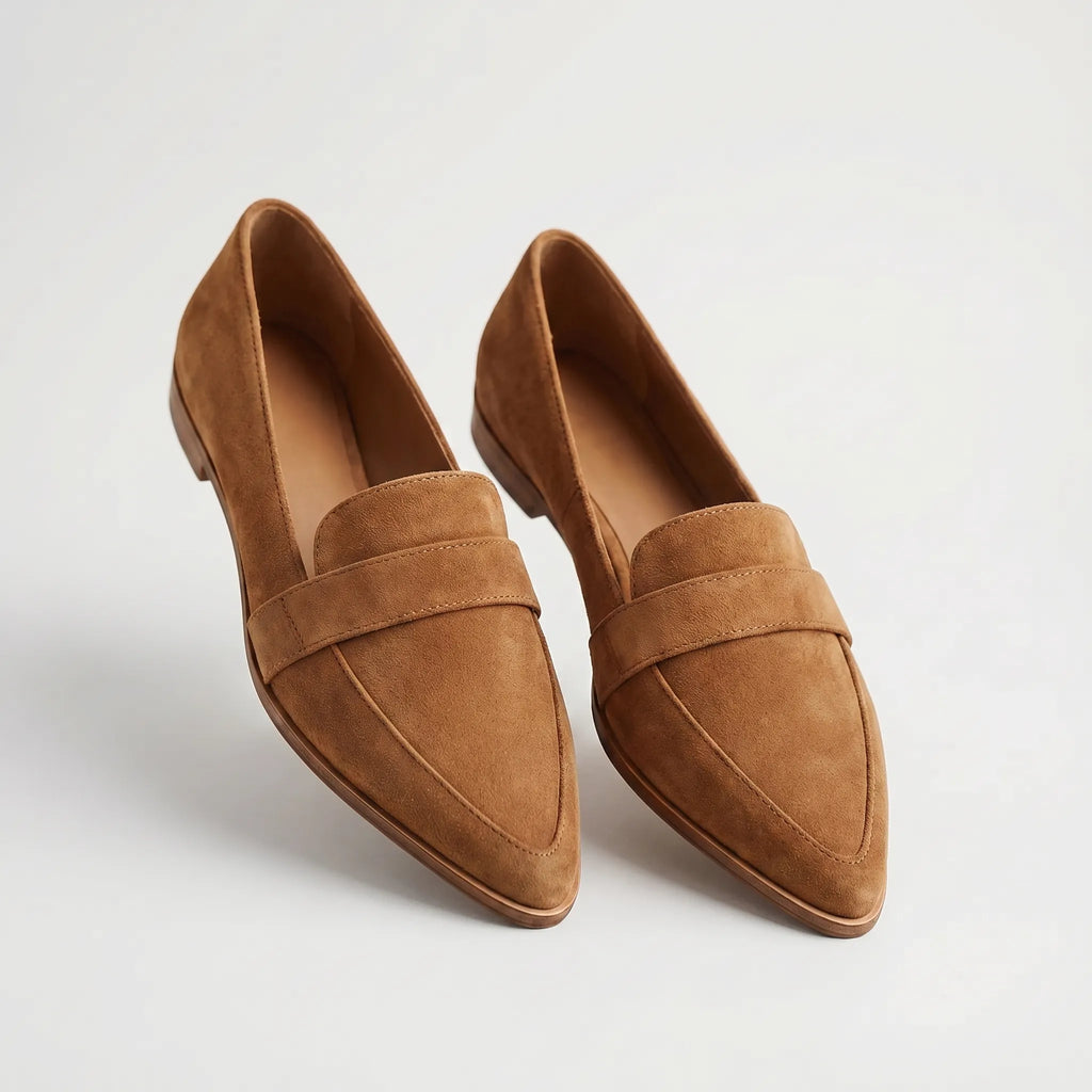 Pointed Toe Work Loafers