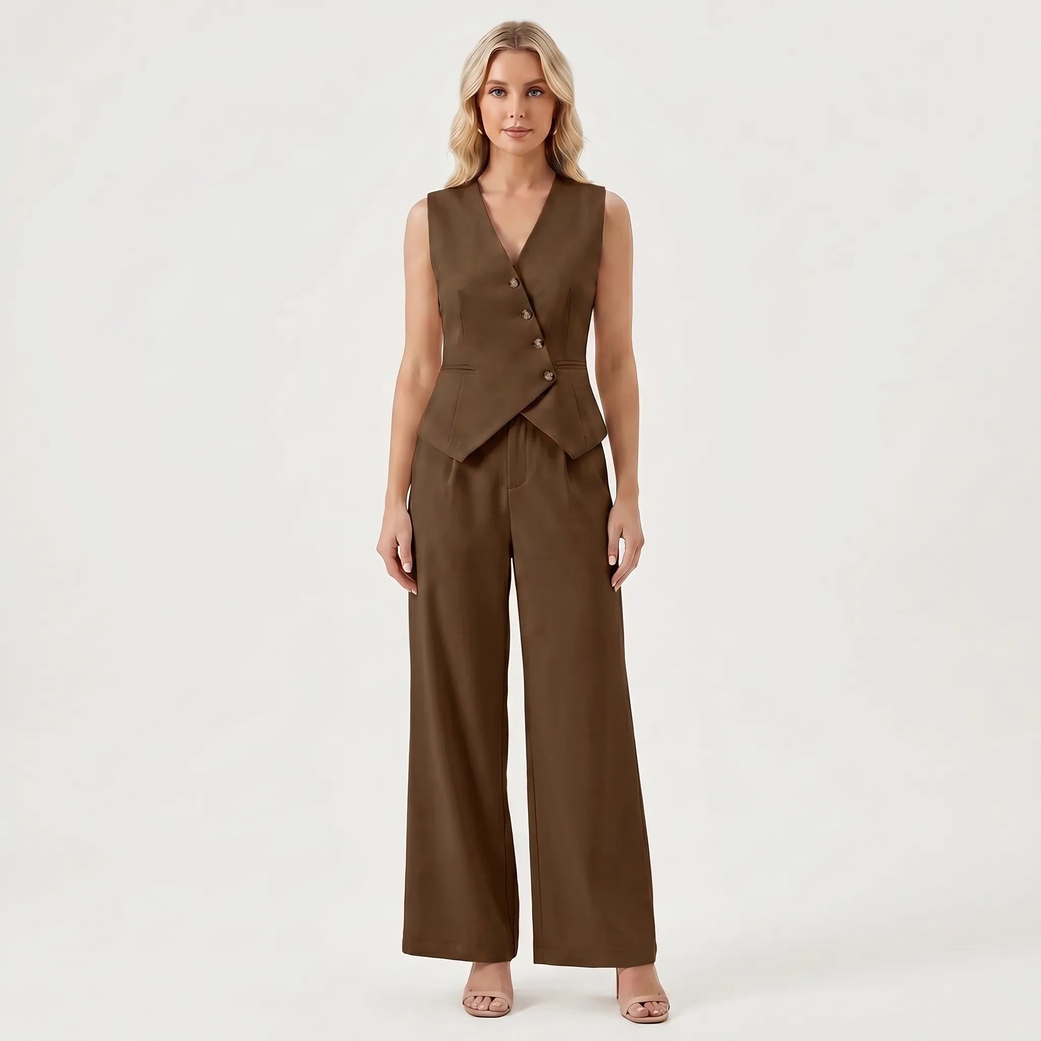 Women's Vest and Pants Set