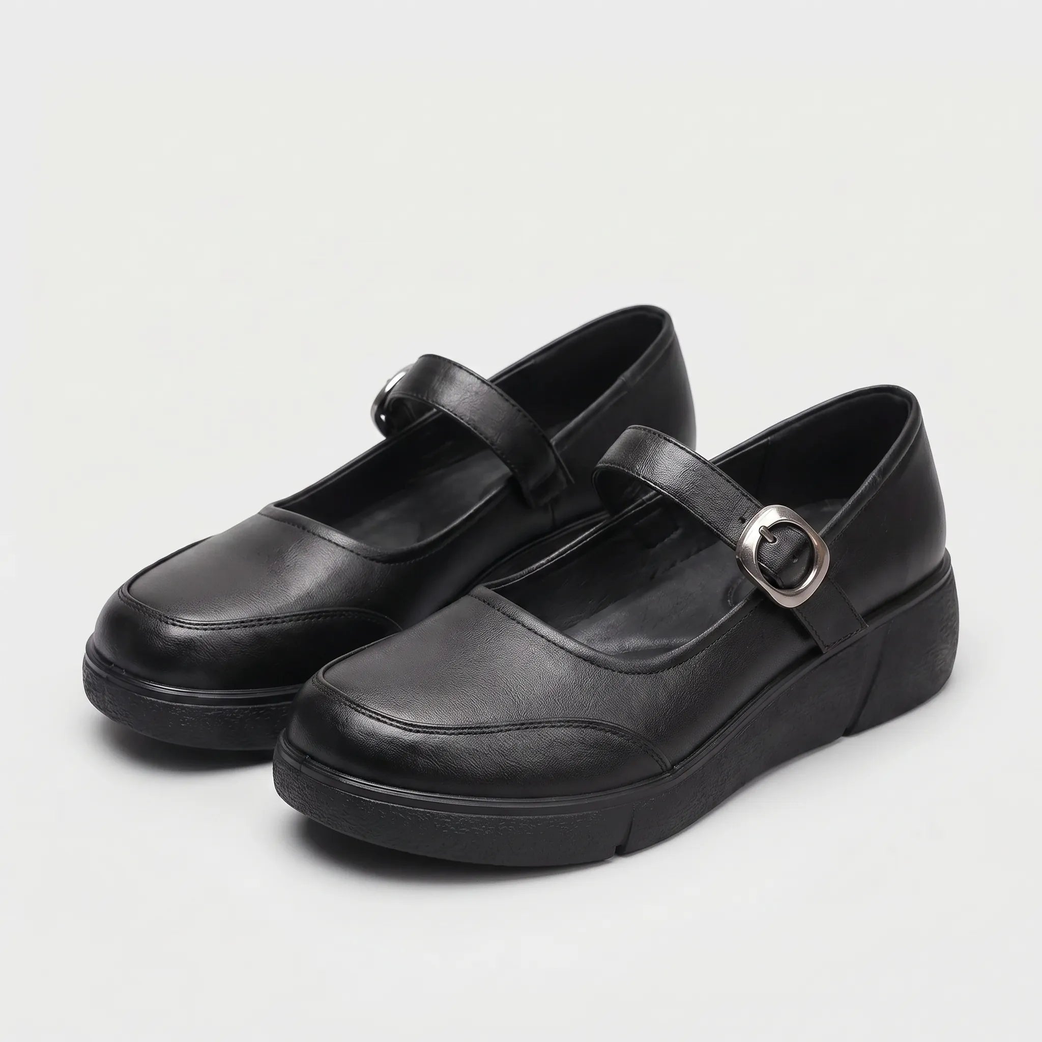 Round Toe Mary Jane Shoes