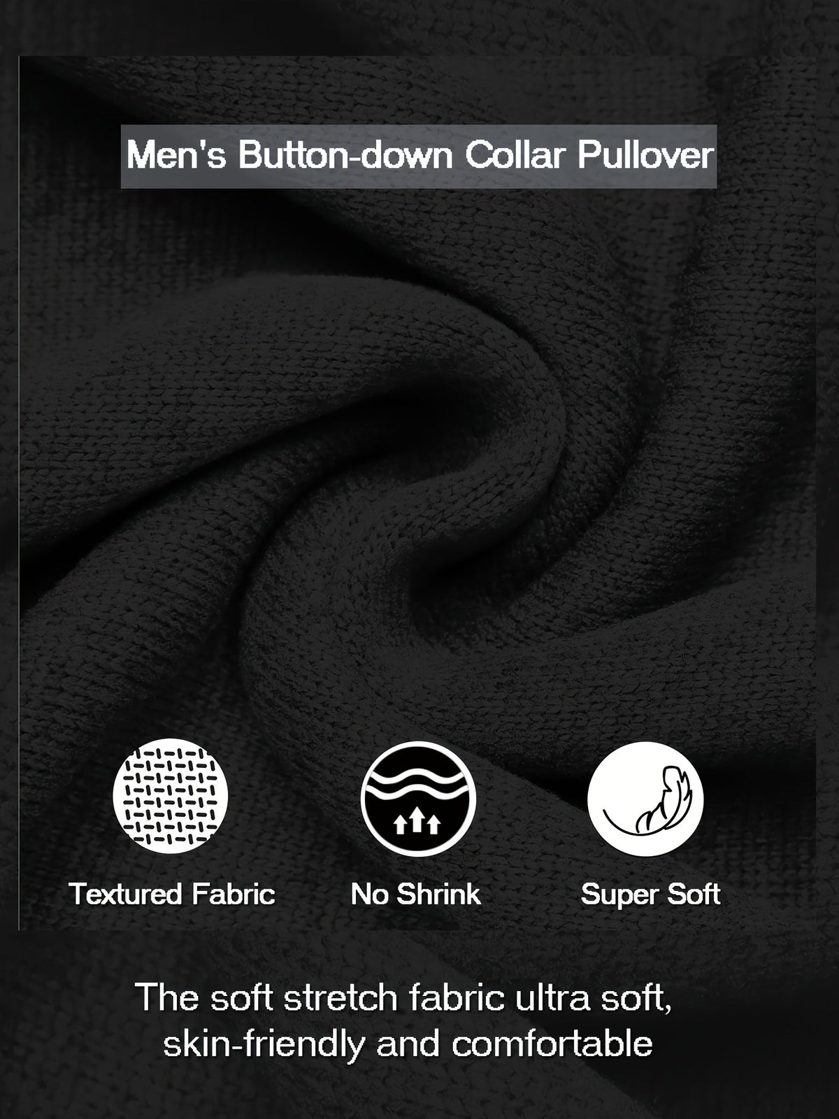 Women's Slouchy Collar Sweater with Button Accents