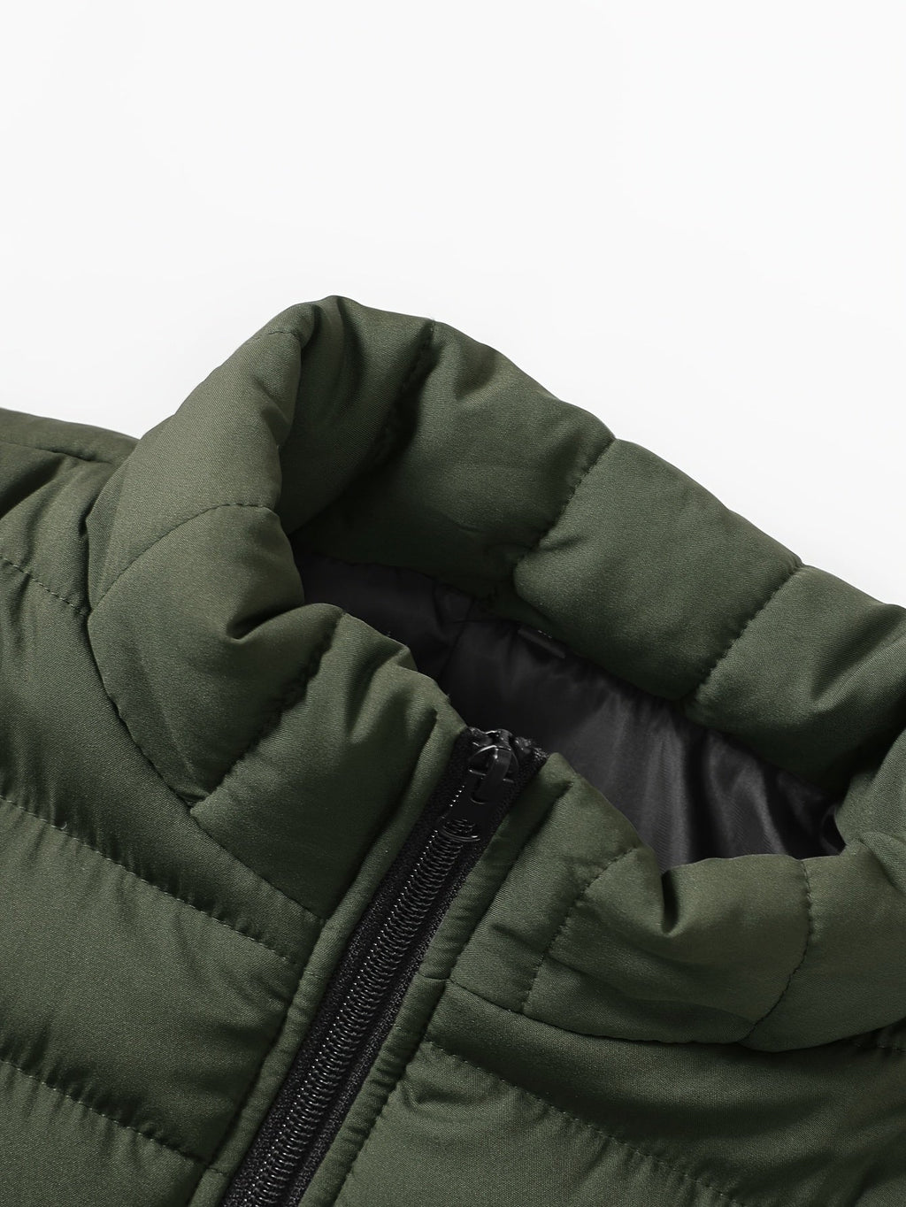 Men's Quilted Stand-Collar Vest