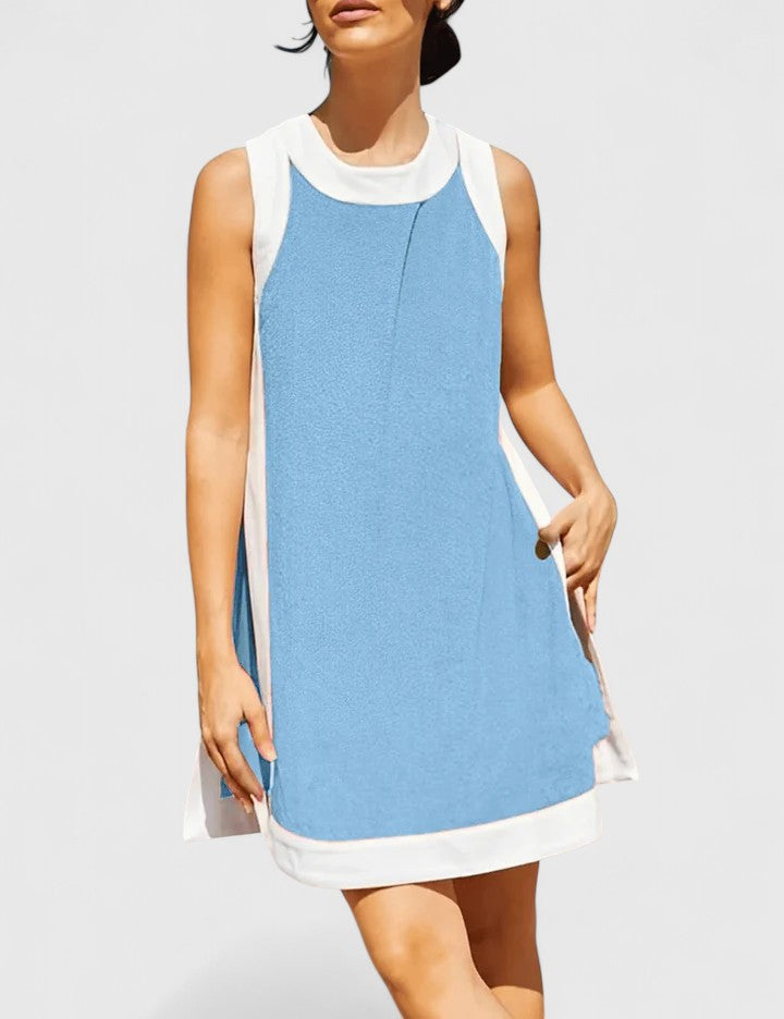 Women's Comfortable Two-Piece Summer Co-Ord Set - Blue