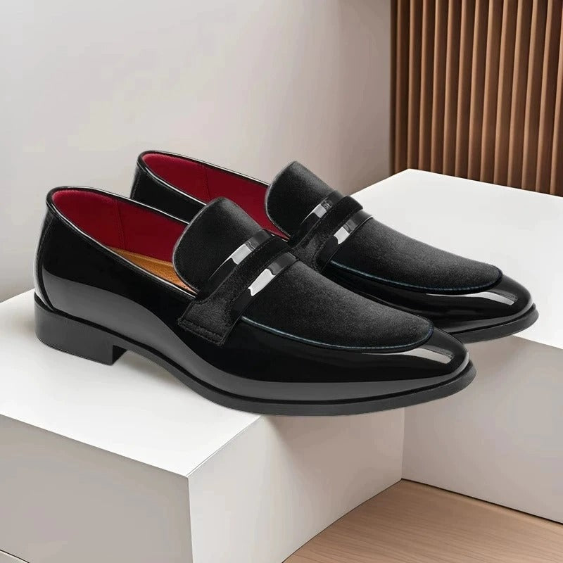 Men's Italian Leather Penny Loafers