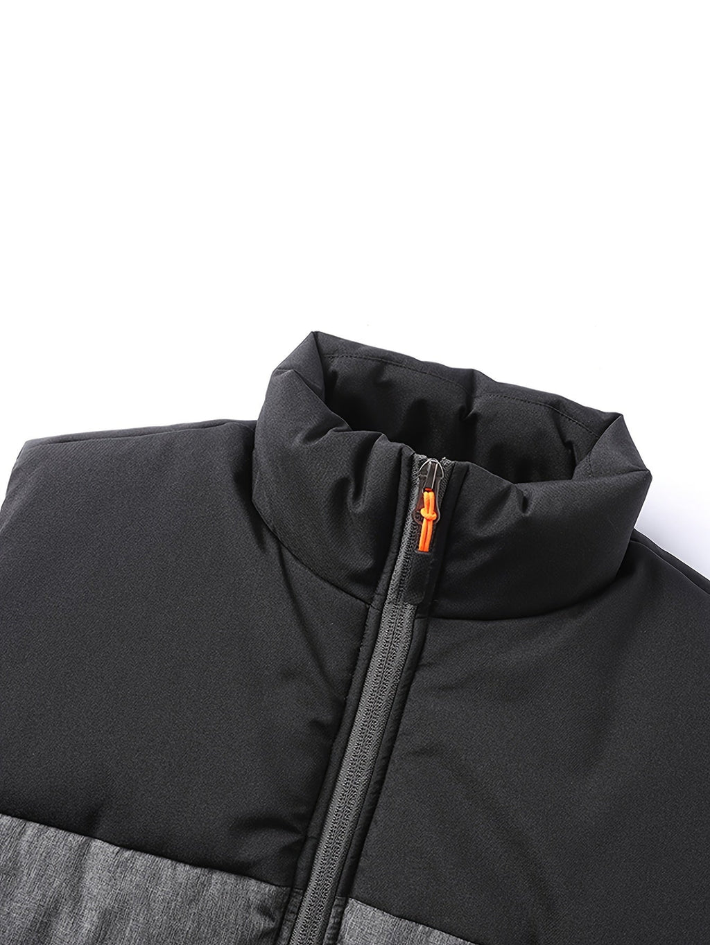 Men's Quilted Insulated Stand Collar Vest