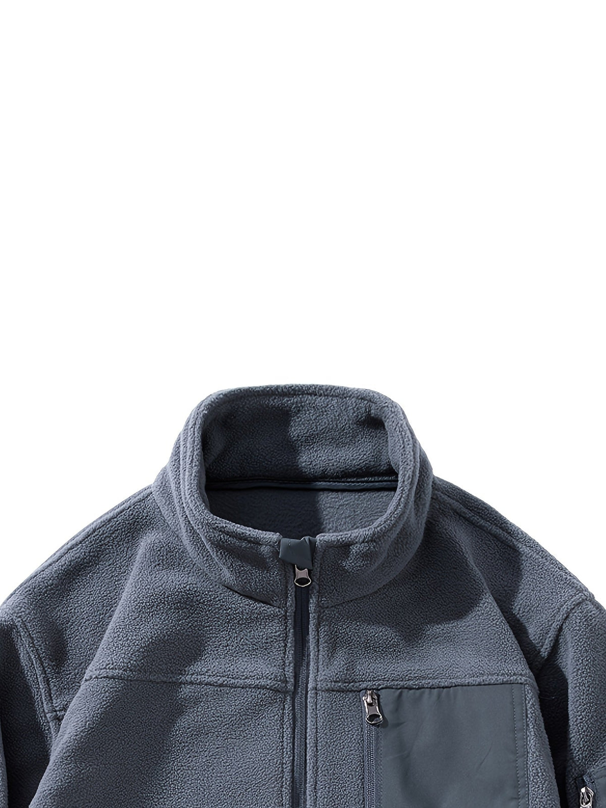 Women's Rugged Full-Zip Jacket with Stand-Up Collar