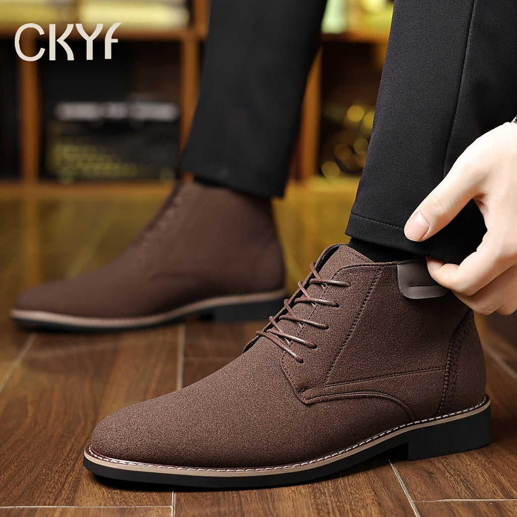 Men's Lace-Up Ankle Boots