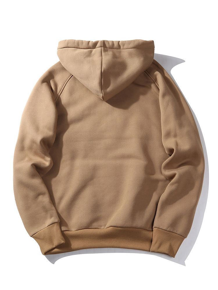 Men's Raglan Pullover Hoodie and Cuffed Jogger Set