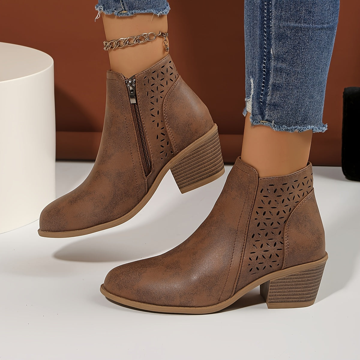 Women's Orthopedic Laser-Cut Boots