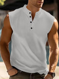 Men's Lightweight Breathable Sleeveless Tee - Gray