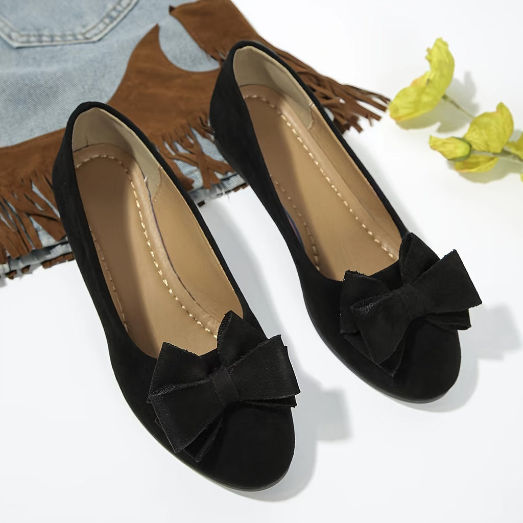 Women's Bow Detail Orthopedic Flats