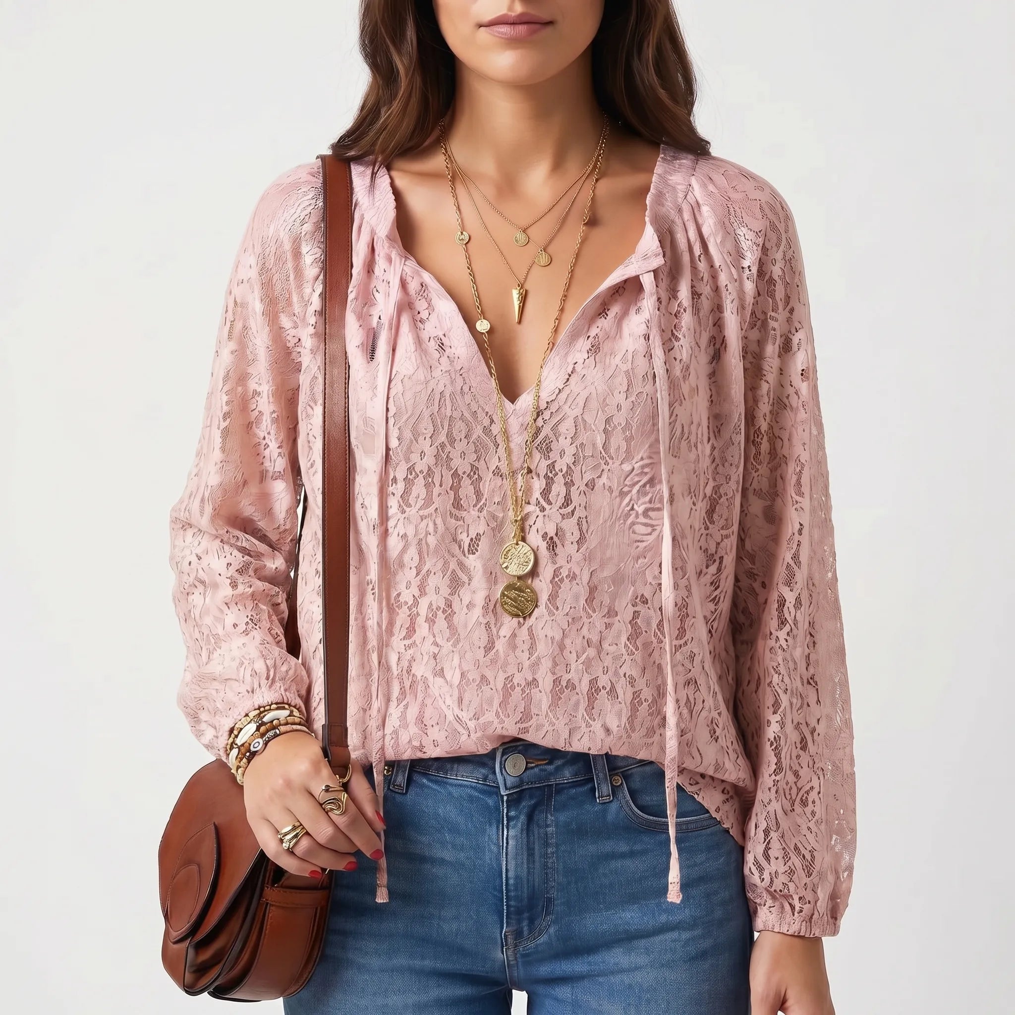 Boho Lace Blouse