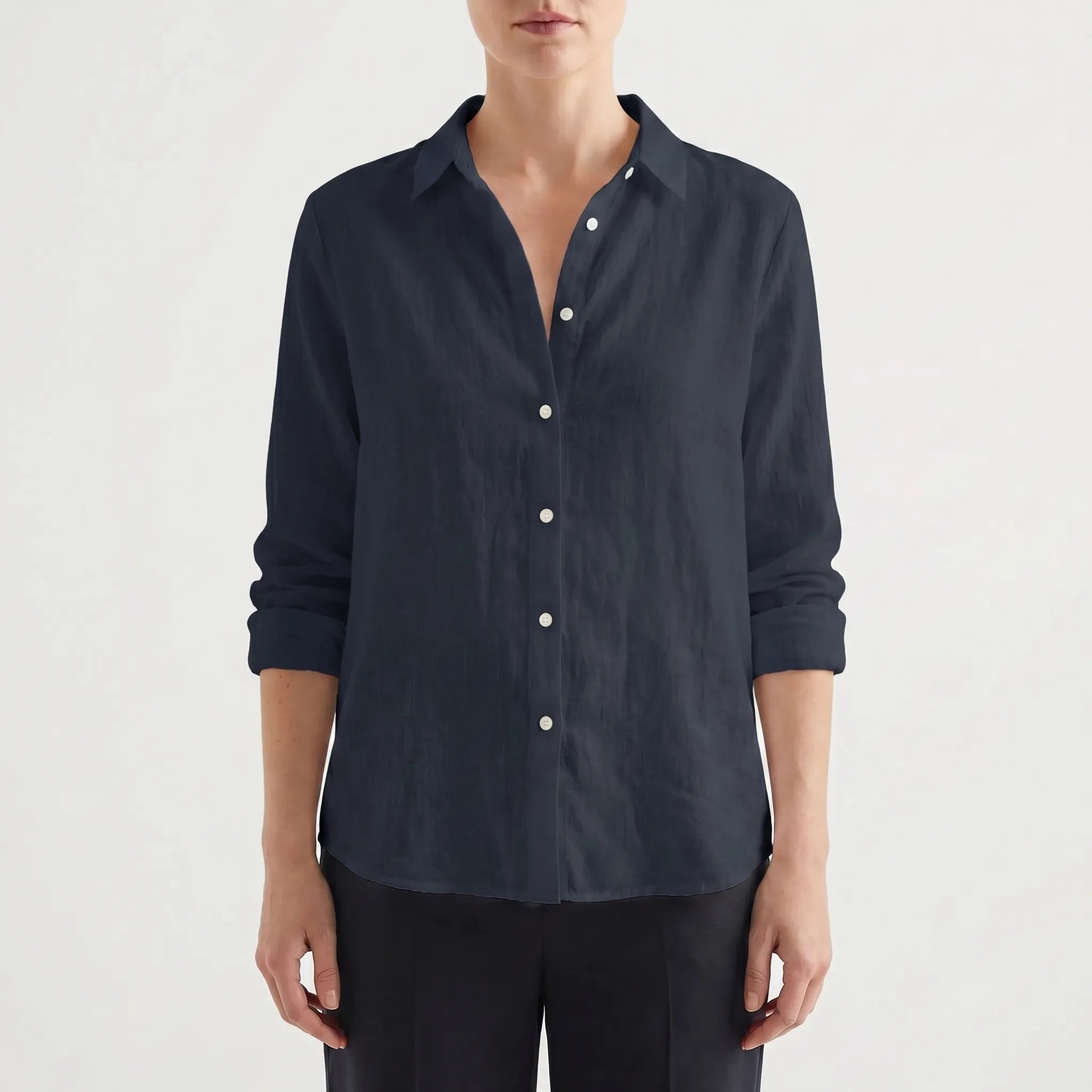 Summer Button Down Blouse
