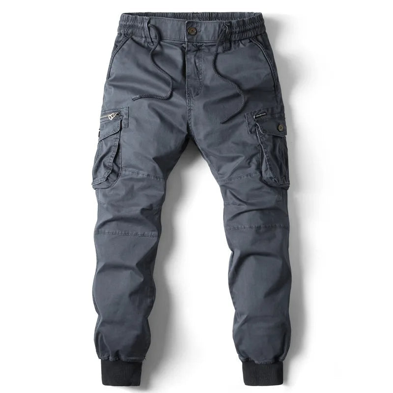 Men's Multi Pocket Utility Cargo Joggers