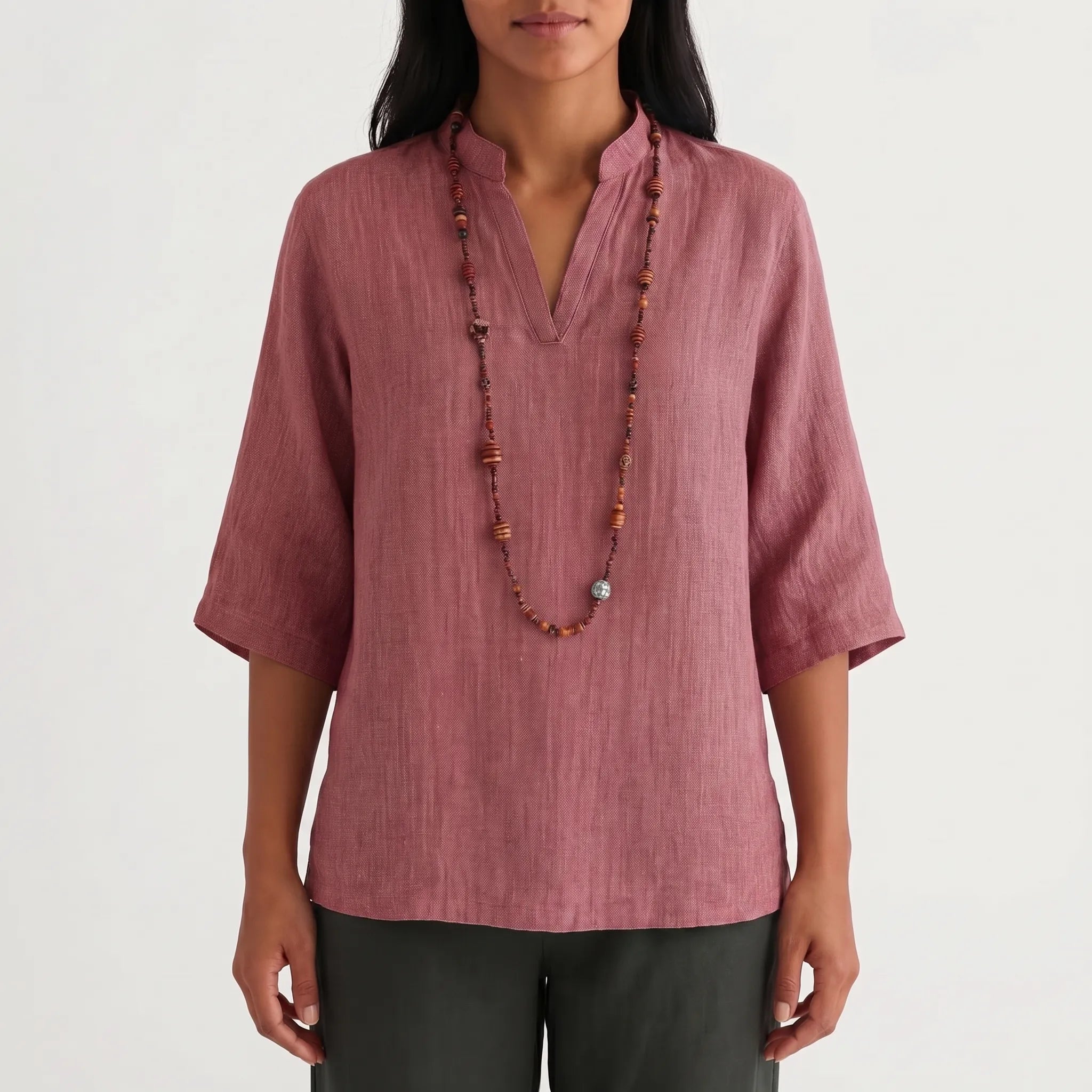 Linen Tunic Top