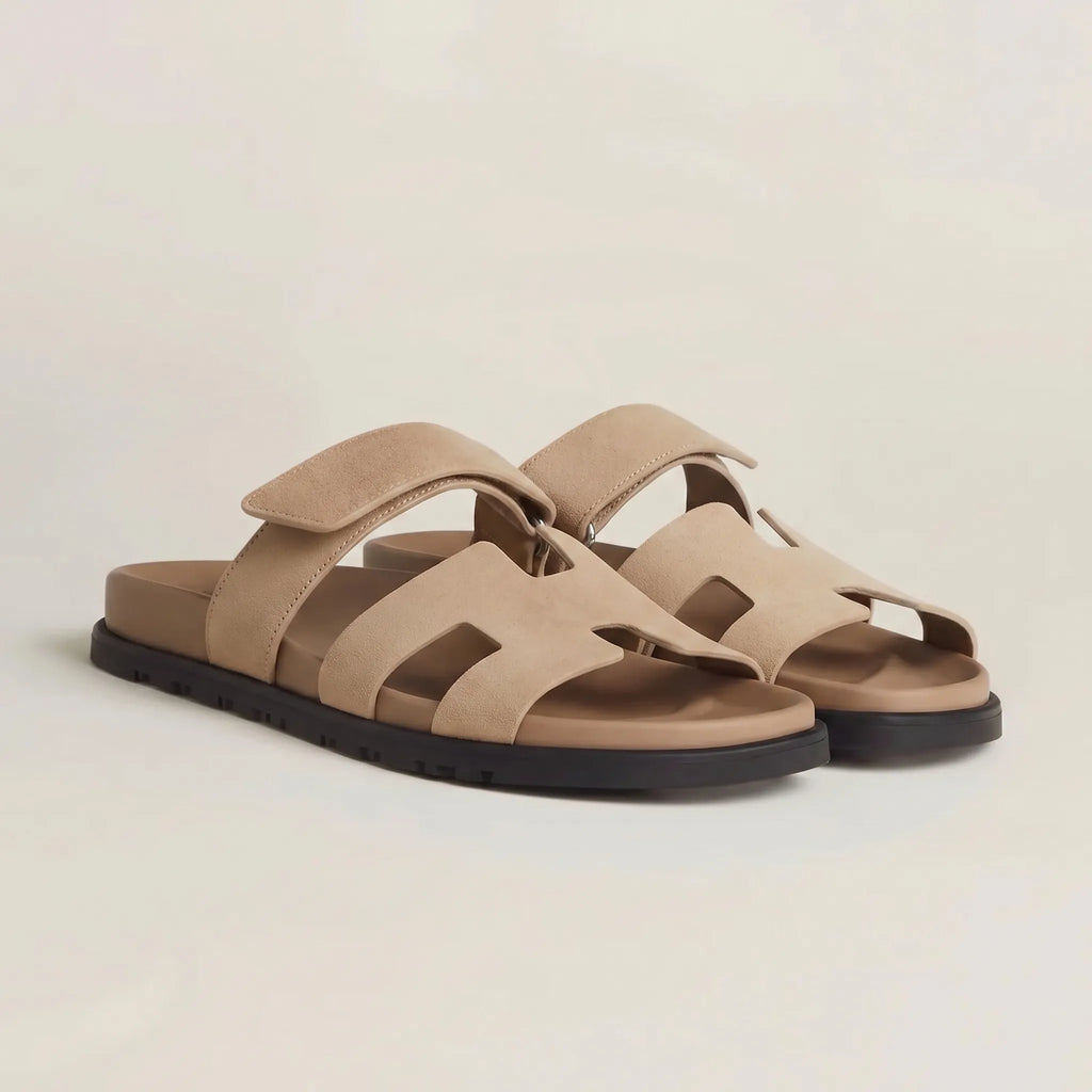 Adjustable Strap Slide Sandals