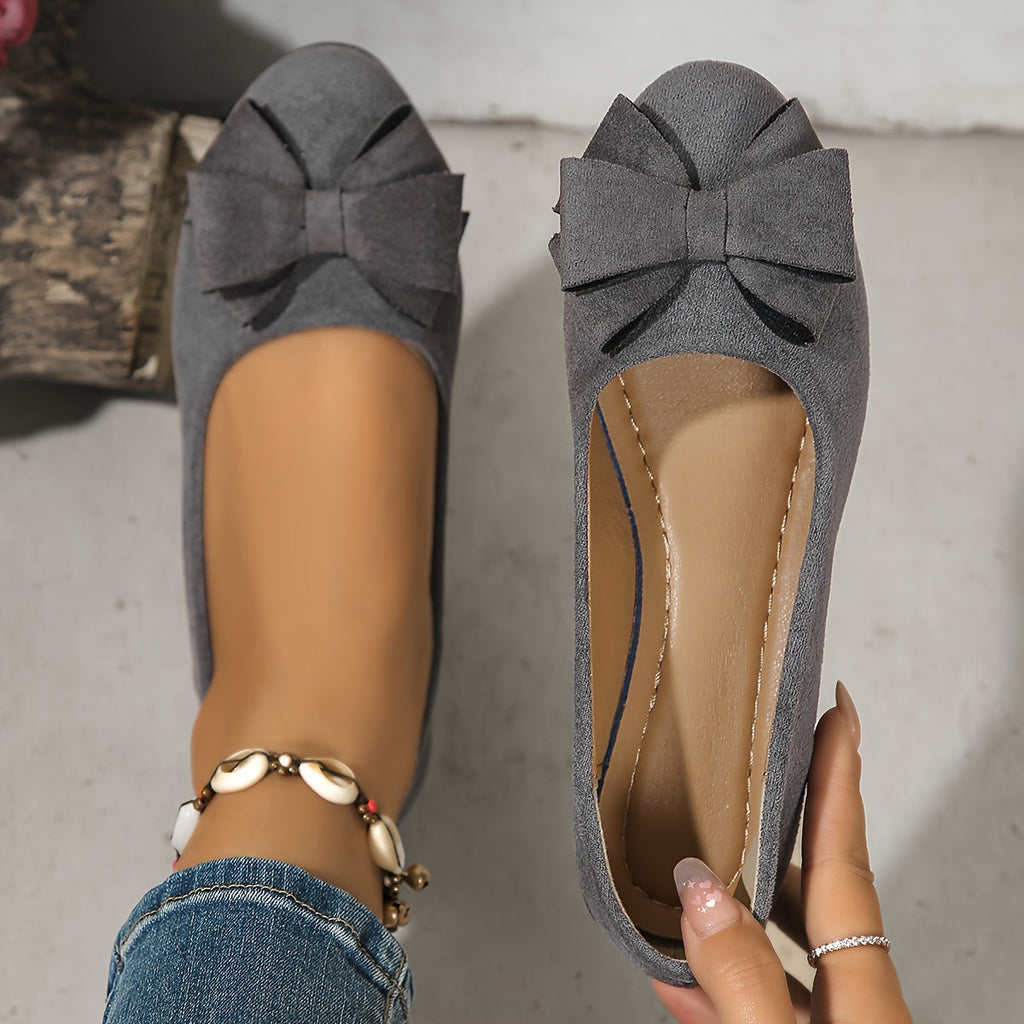 Women's Bow Detail Orthopedic Flats
