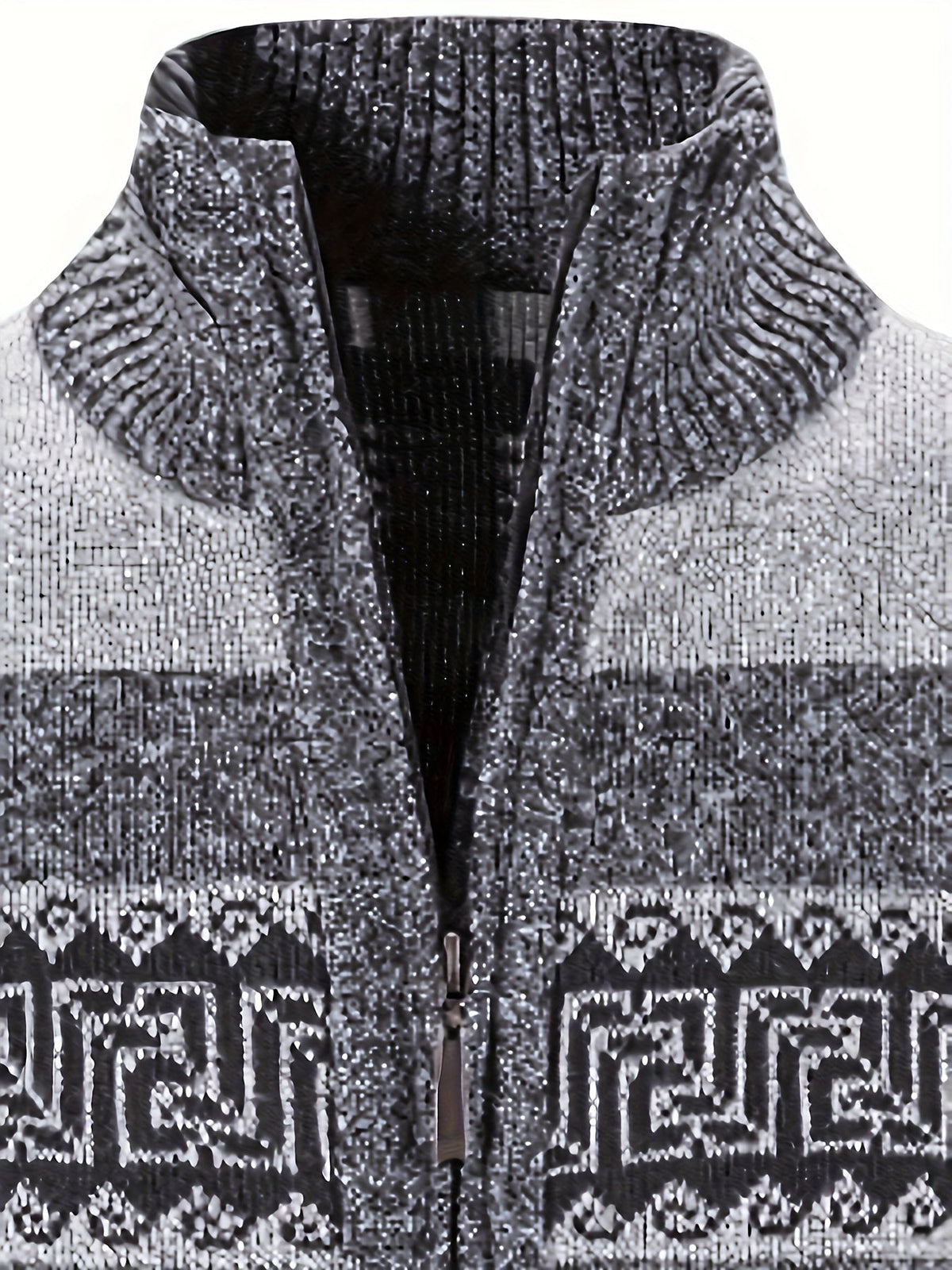 Women's Plush-Lined Full-Zip Stand Collar Cardigan
