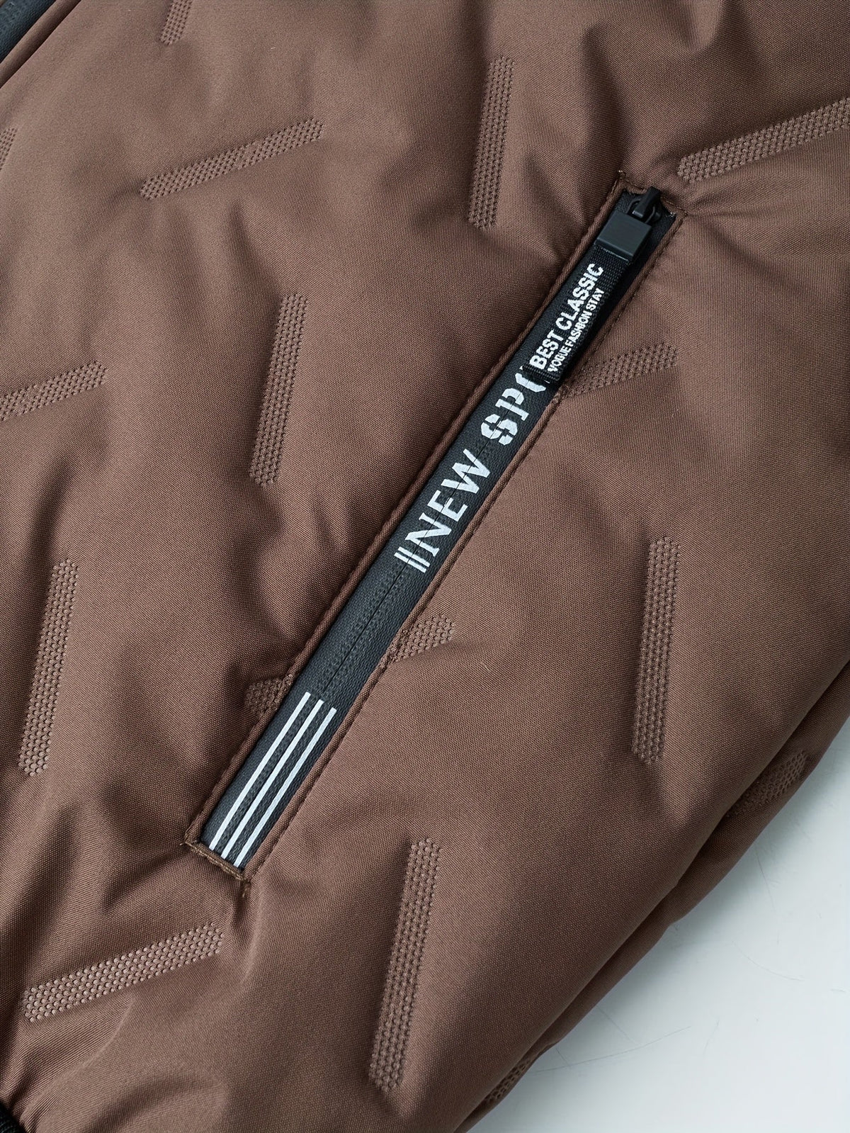 Men's Plush-Lined Hooded Full-Zip Winter Jacket