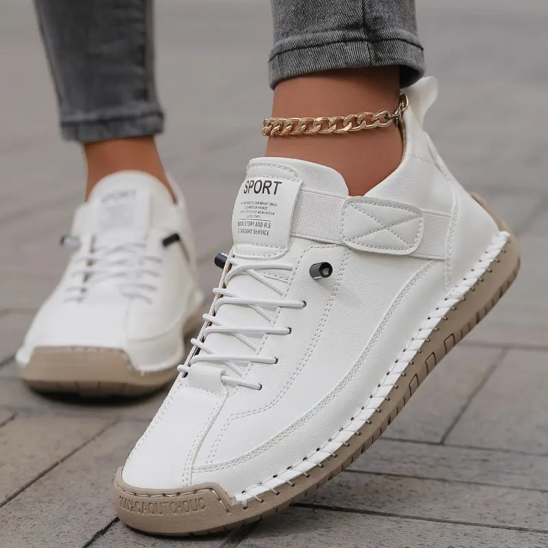 Women's Orthopedic Leather Sneakers
