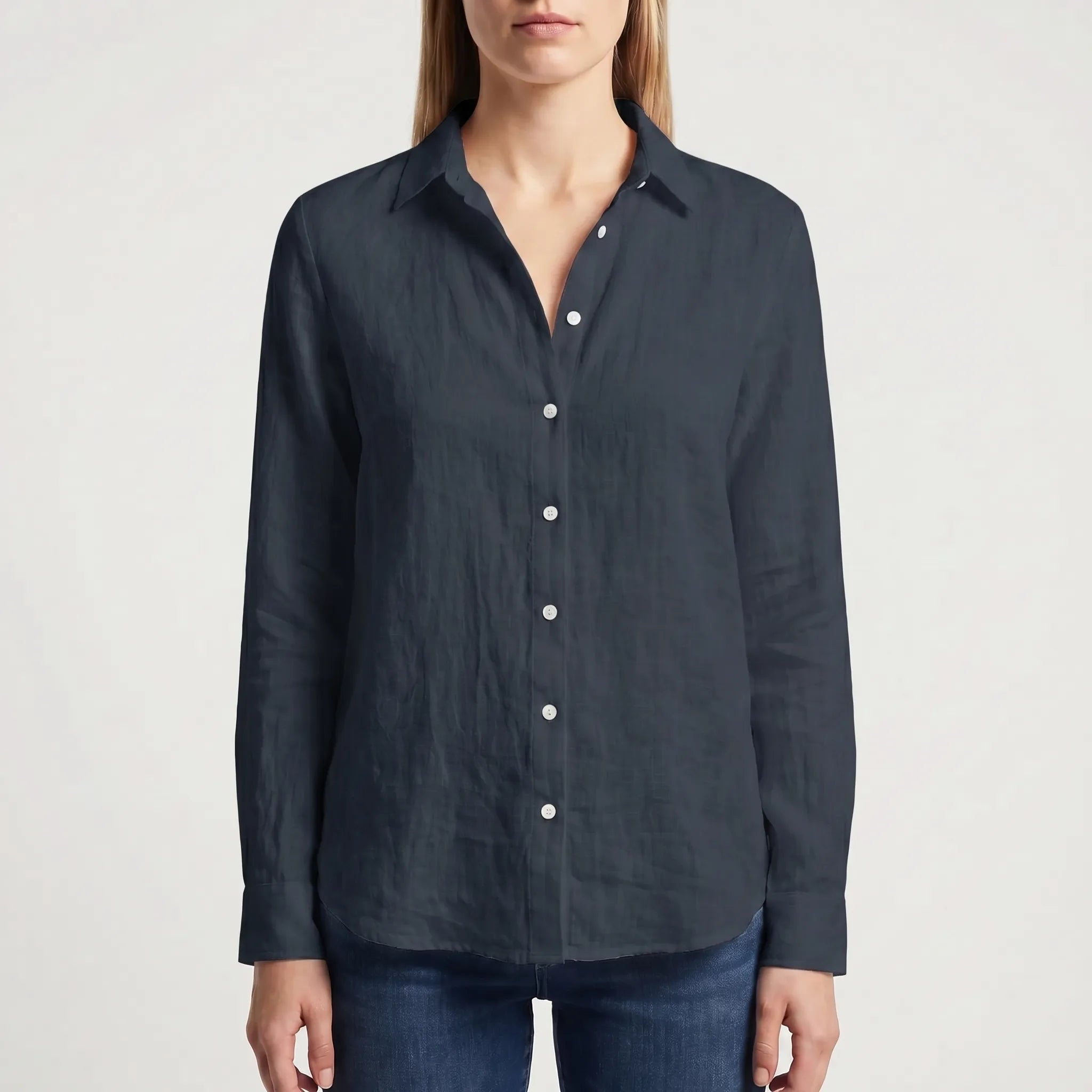 Summer Button Up Blouse