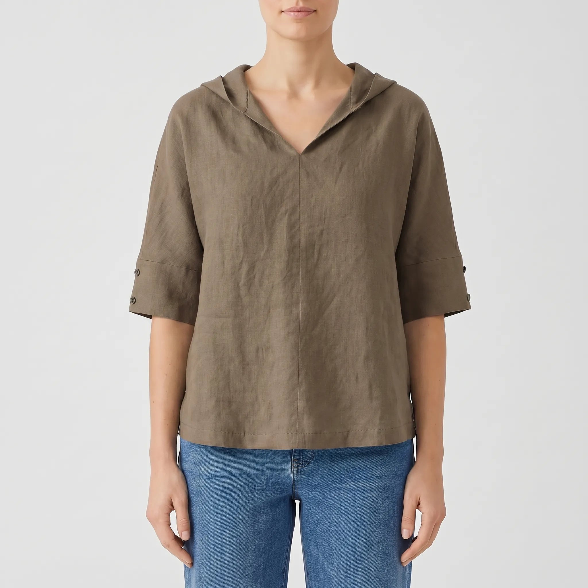 V Neck Casual Top