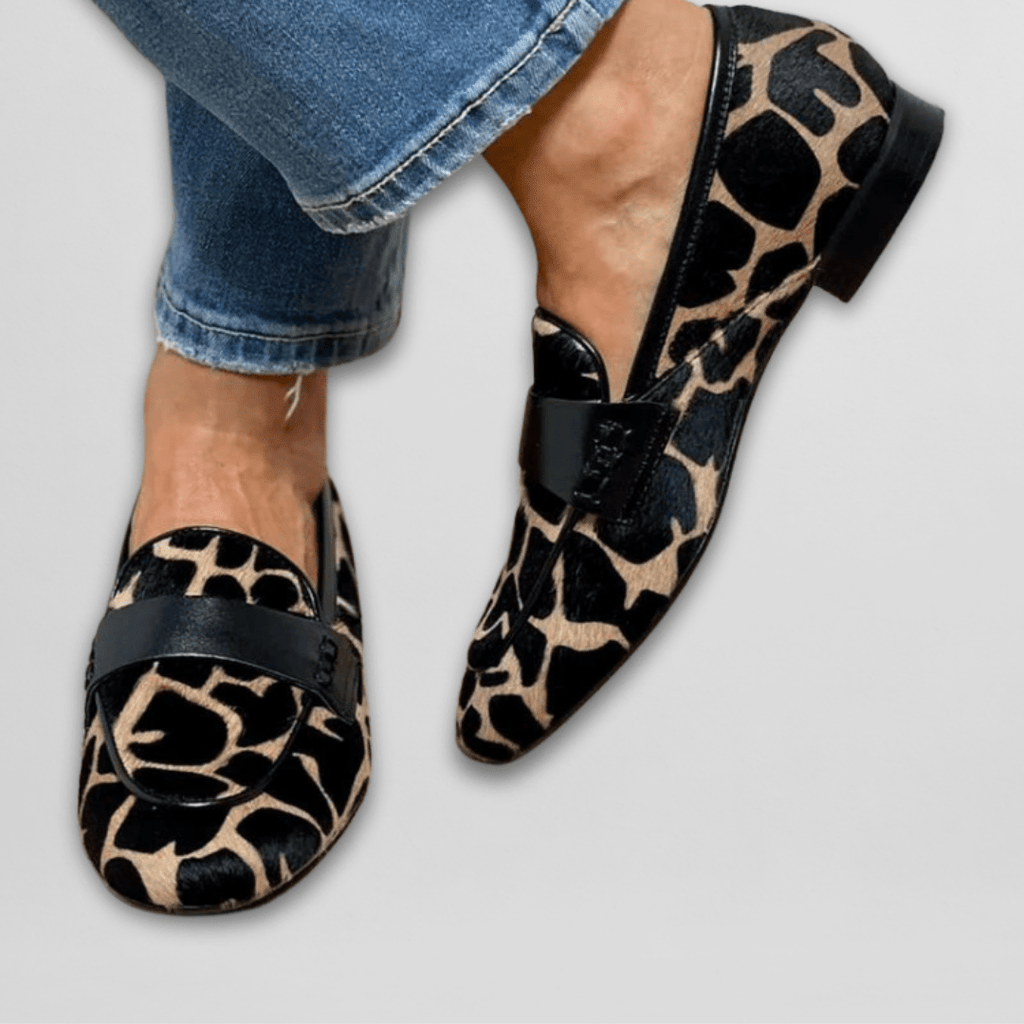 Women's Textured Orthopedic Support Loafers