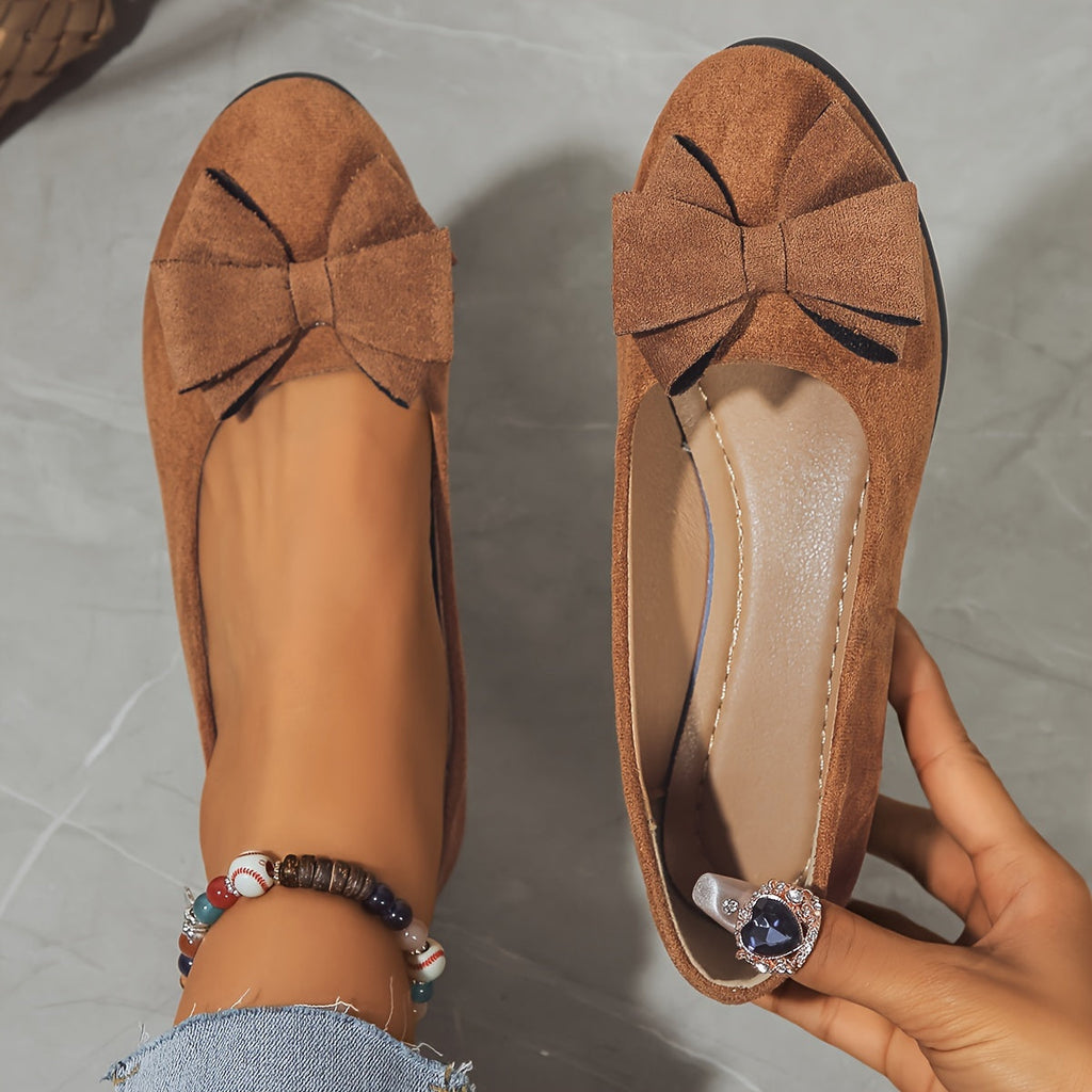Women's Bow Detail Orthopedic Flats