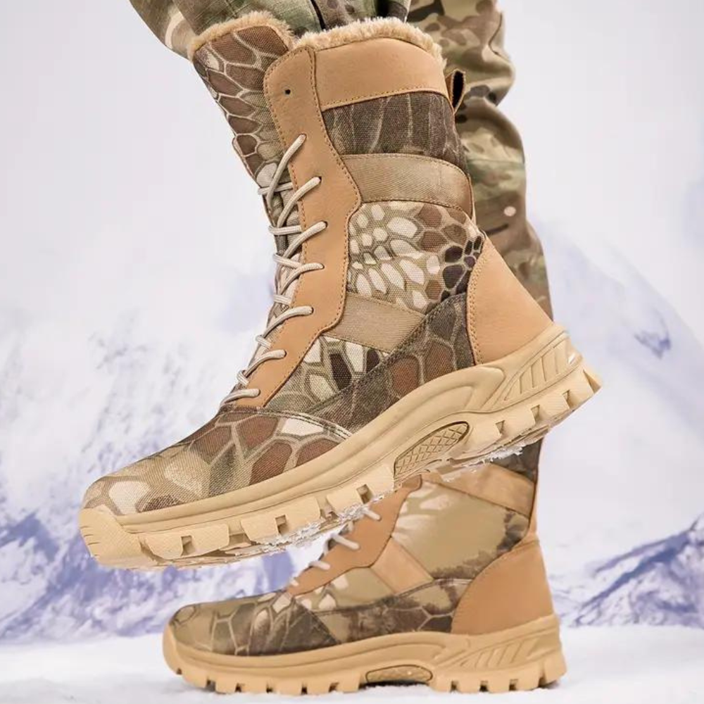 Men's Tactical High-Ankle Combat Boots